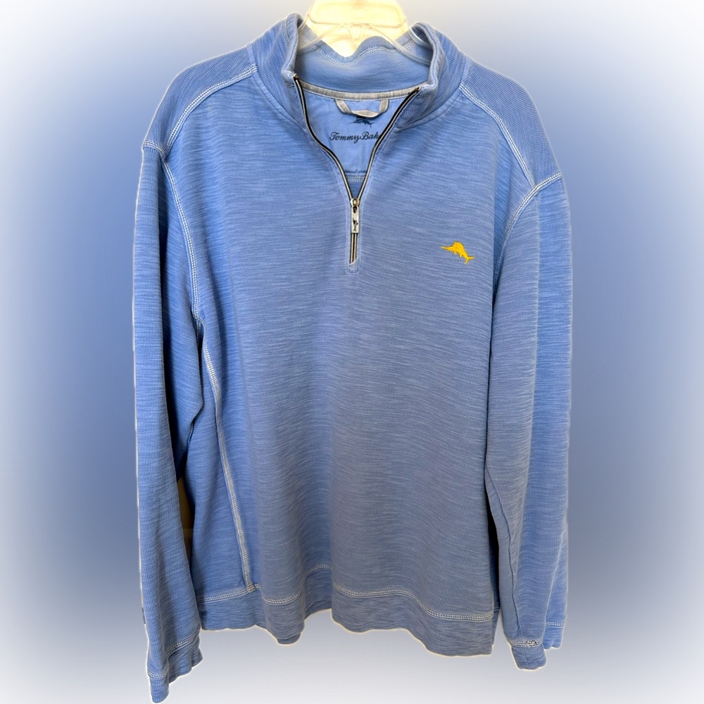 Tommy Bahama Men’s Tobago Bay Half-Zip Sweatshirt size XL